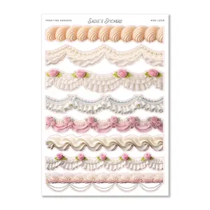 Frosting Borders • Trinkets & Tidbits