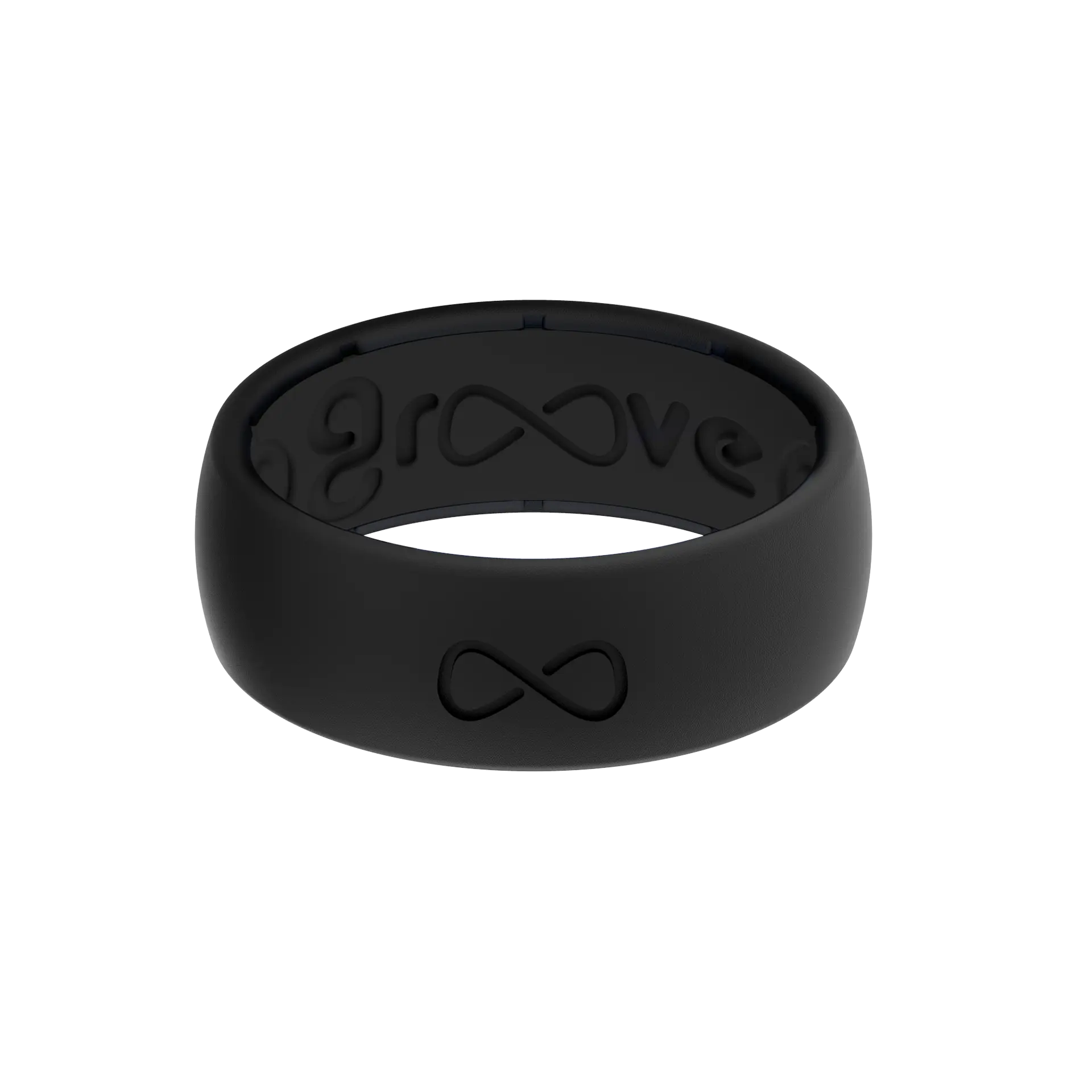 Solid Midnight Black Ring Solid Midnight Black Ring