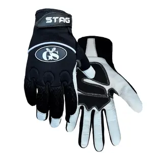 Leather Palm Mechanic Work Glove 16V, Goat Skin, Mechanic Glove