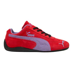 PUMA Womens Speedcat Og Lace Up Sneakers Shoes Casual - Red