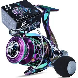Sougayilang Baitcasting  reel 13+1BB  7.2:1   Ideal for Inshore, Boat, Rock,  and Saltwater  Metal High-Speed  gift hand  made Fishing Tackle