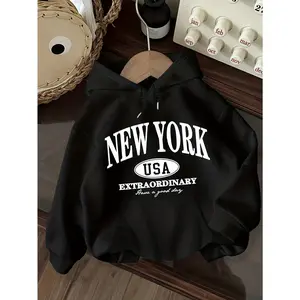 Casual Stylish Women'S Hoodie with Letter Print Casual Stylish Women'S Hoodie with Letter Print