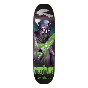 Creature Skateboard Deck Partanen Feeding Time XX 8.8" x 32.2"
