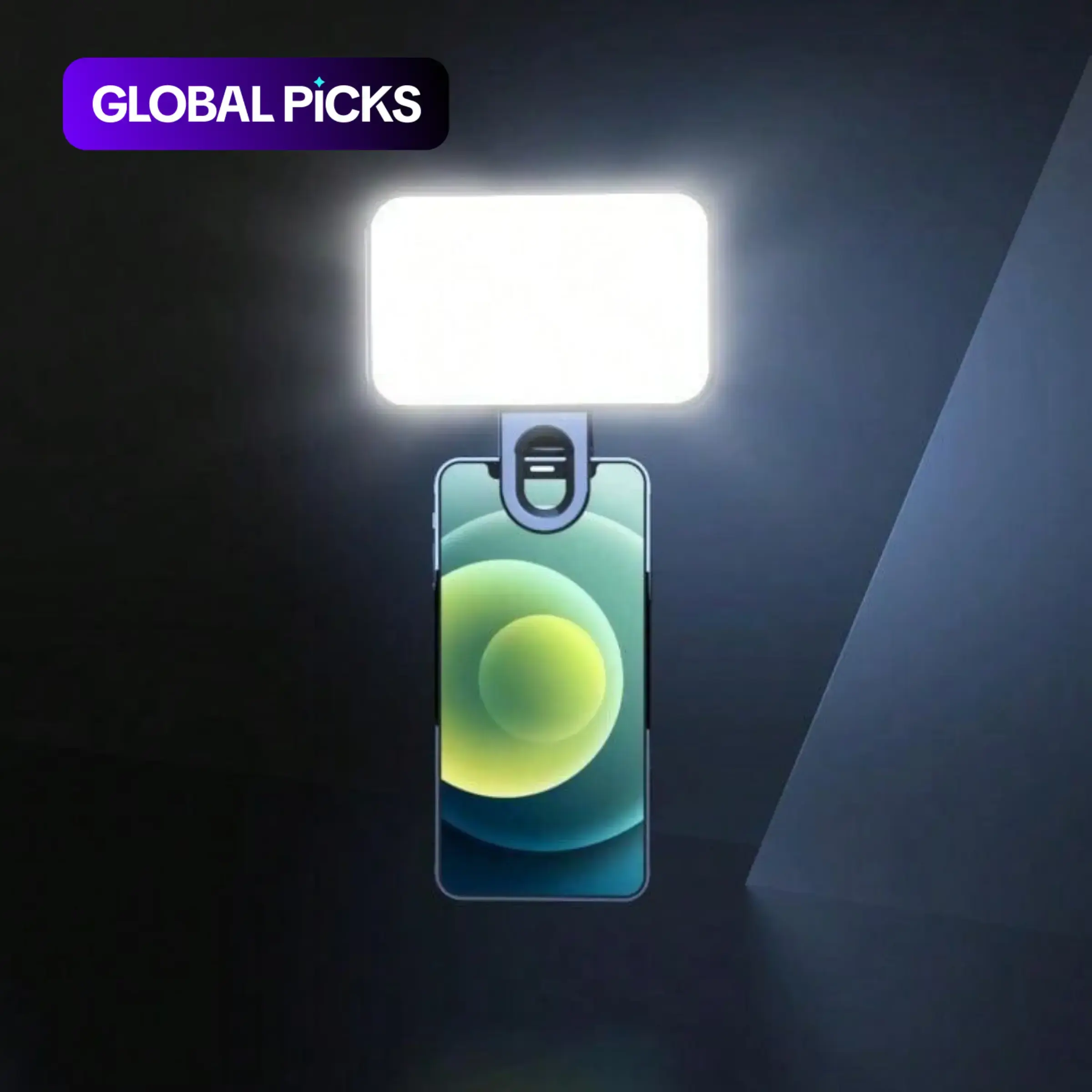 UEGOGO USB Rechargeable Clip-On LED Selfie Light - 3 Color Temperature Modes, Portable Mini Fill Light for Video Conferences, Vlogging, Smartphone/Mobile/Phone Accessories, Vlogging Equipment, Streaming Equipment #GLOBALPICKS spring break