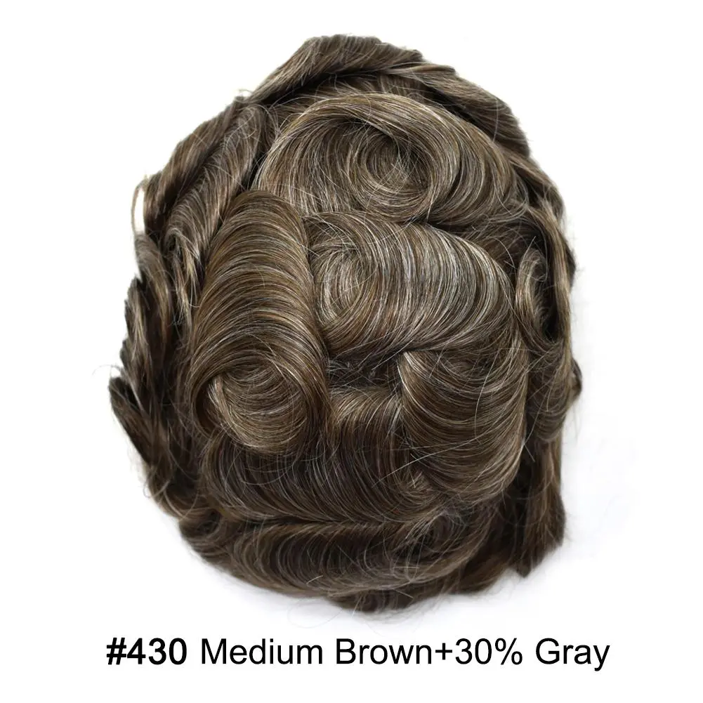 #430 Medium Brown+ 30% Gray