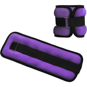Ankle/Wrist Weights, Small Leg Arm Hand Cuff Weights for Women Kids, Exercise Equipment with Adjustable Straps for Fitness Gym Dancing Walking Jogging Gymnastics Aerobics (1 Pair)