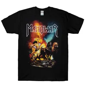 Manowar Band Manowar Band Tour 2007 Black shirt