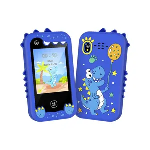 Unicorn children's educational mobile phone toys, high-definition dual cameras, music photography, 17 educational games, flashlight, alarm clock, science popularization knowledge