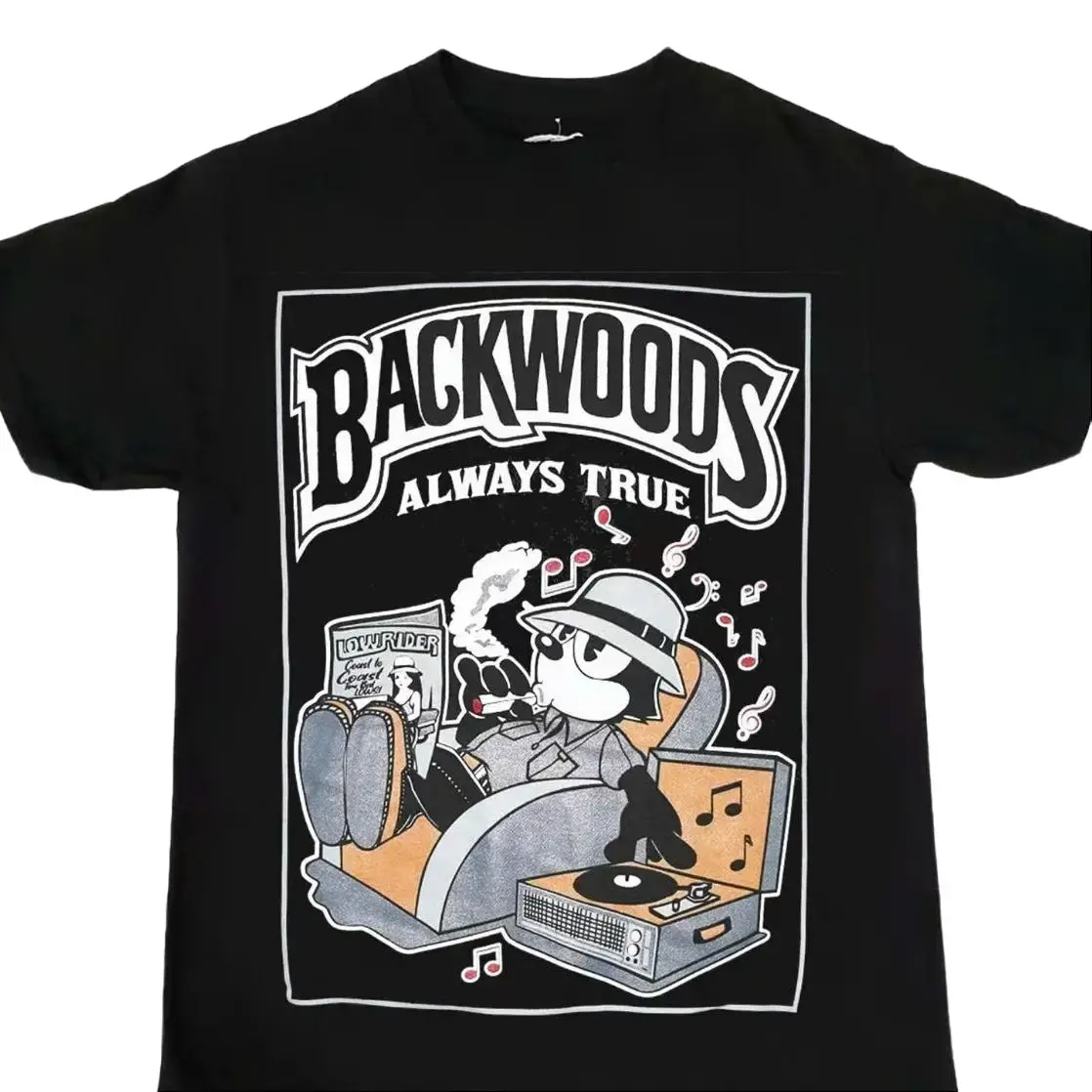Backwoods Always True T-Shirt, Vintage Graphic Streetwear Tee