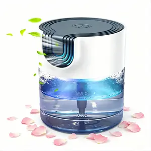3-in-1 Humidifier - Air Purifier & Aroma Diffuser with Portable Design, 600-1300ML Optimal Capacity (Without Essential Oil), Suitable for Offices & Rooms