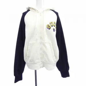 Pre-owned GUCCI Cotton Small Leather Goods Hoodie