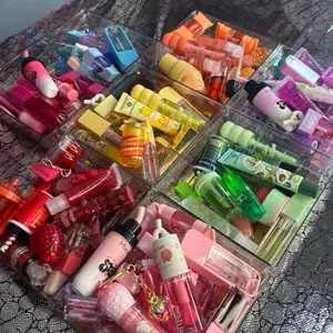 Lippie Color Bundle Featuring Vibrant Lippies of all sorts, lipgloss, lip oil, lip balms and more! in Assorted Shades for a Bold and Glossy Look