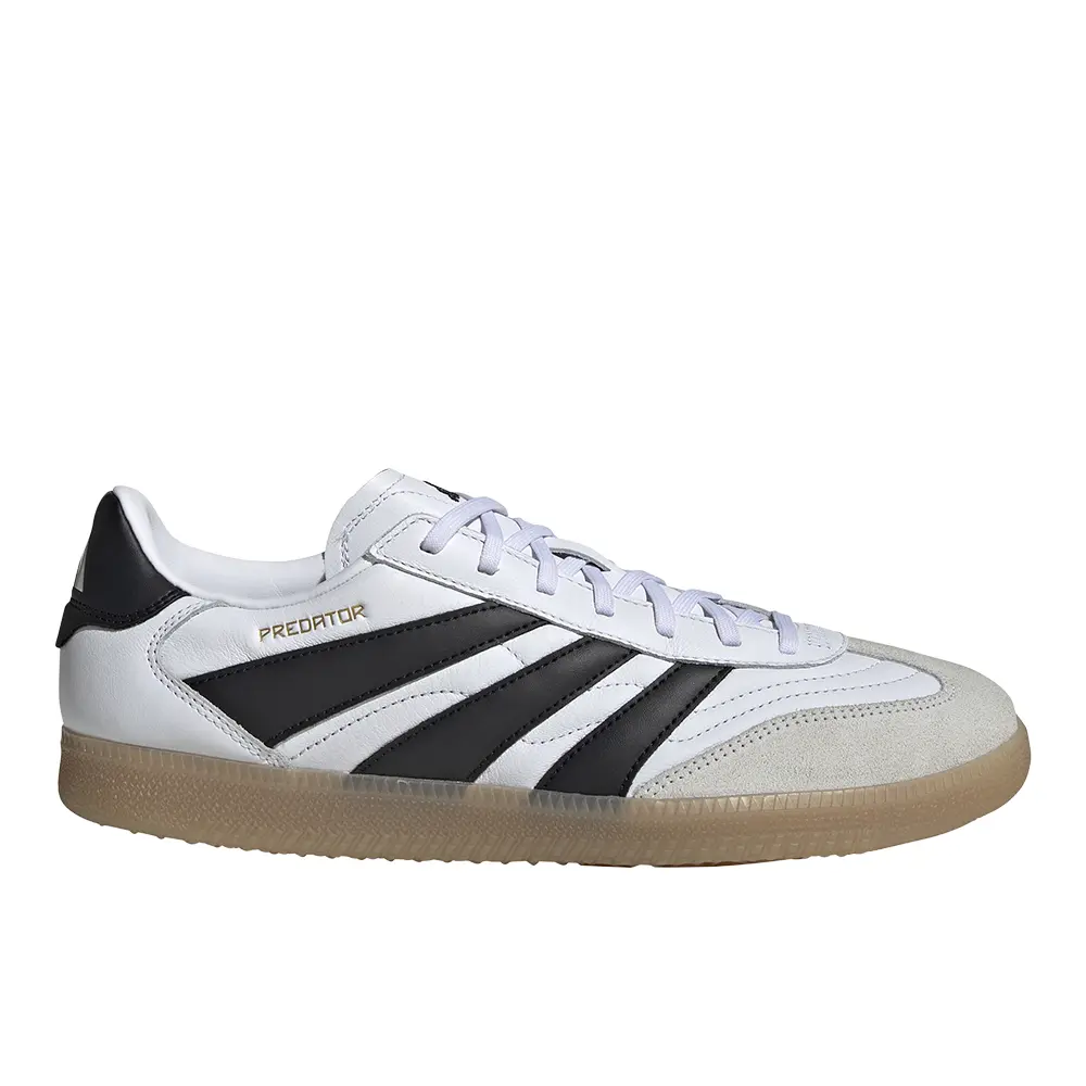 adidas Mens Predator Freestyle Indoor Soccer Cleats  - Black, White