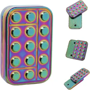 001 ZC Fidget Toys Adults Metal Fidget Slider Magnetic EDC Haptic Fidget Toys for Adults