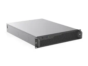 Rosewill 2U Rackmount Server Chassis | Horizontal Full-Size GPU Support | ATX Motherboard Compatible | Supports up to 6x 3.5" HDD Bays | 5x 80mm PWM Fans | USB 3.2 Type-C | RSV-Z2006