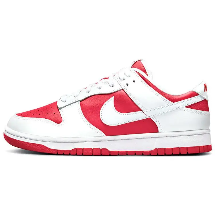 Nike Dunk Low Championship Red Skate Shoes Men's DD1391-600
