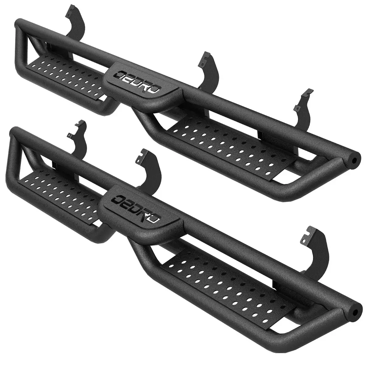 YITAMOTOR 6" Running Boards Car Accessories for 2022-2025 Toyota Tundra Double Cab(2 Half-Size Rear Doors), Bolt-on Side Steps Steel Nerf Bar, Two Stairs Design