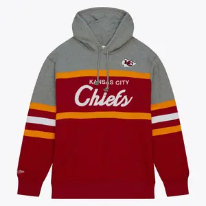 Mens Mitchell & Ness NFL HEAD COACH HOODIE CHIEFS