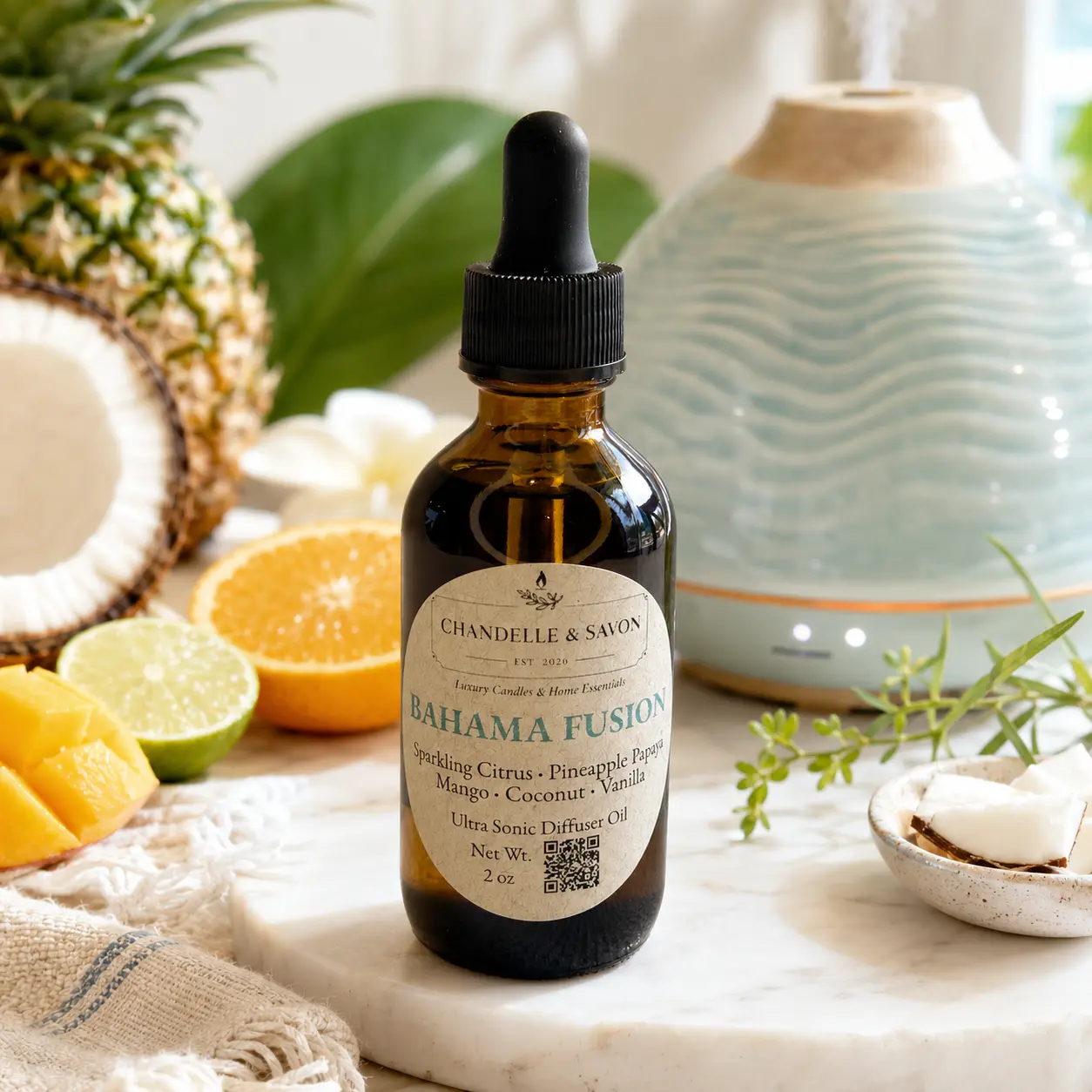 Bahama Fusion Ultrasonic Diffuser Oil