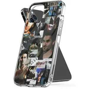 Phone Case Teen TPU Wolf Tv Series Clear Scratch Drop Waterproof Compatible with iPhone SE 7 8 X XR 11 12 13 14 15 16 Plus Mini Pro Max Samsung Galaxy Note S9 S10 S20 S21 Ultra Plus Smartphone Protective