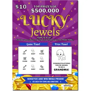 Pregnancy Announcement Scratch Off Card - Fun Lottery Ticket Reveal, Unisex
