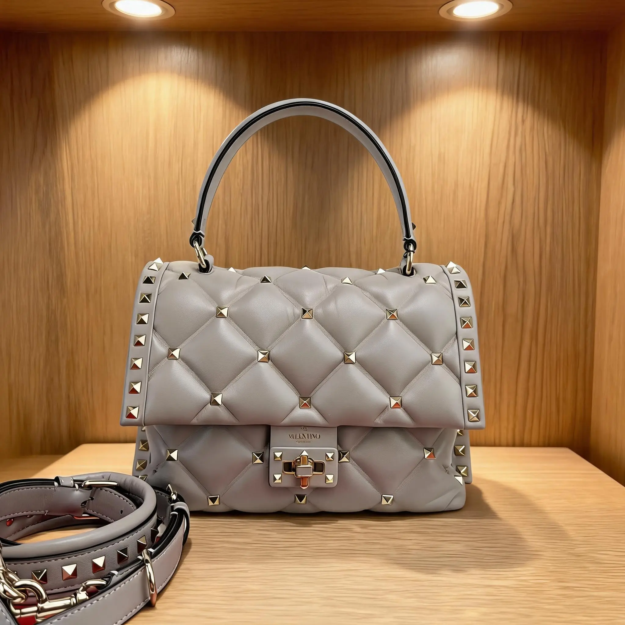 Pre-owned Valentino Leather Shoulder Bag C0812660592