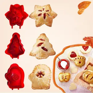 3-piece pie mold set-perfect for fun and easy homemade pies fot thanksgiveing and christams.