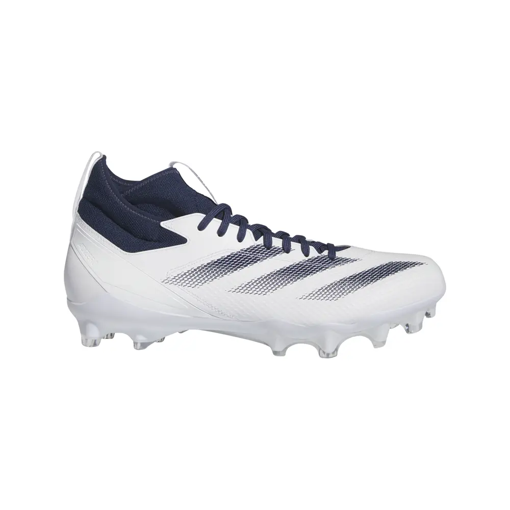 adidas Mens Adizero Impact American Football Sneakers Shoes - White