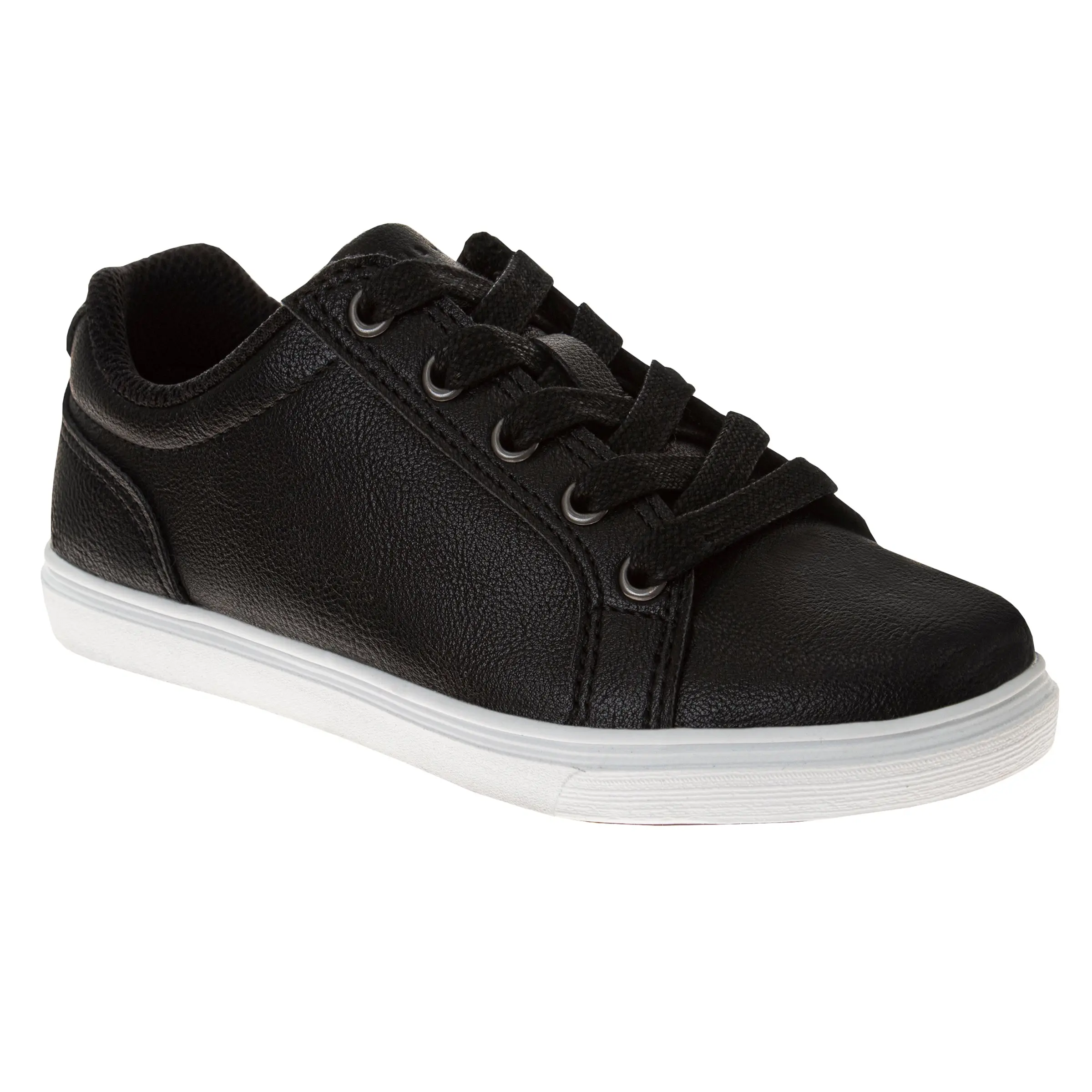 Josmo Men's Portfolio Classic Low-Top Faux Leather Sneakers - Lightweight Trainers with Cushioned Insole for All-Day Comfort Shoes