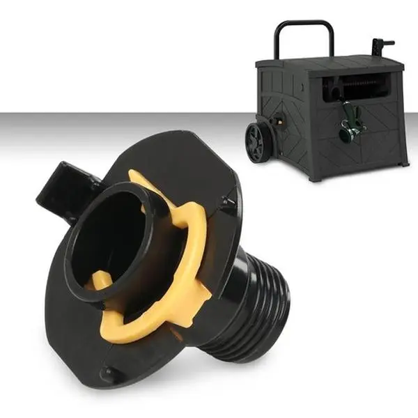 G-PLUS High Quality 100% Brand New Original Pack Resin Retainer Clip-Equipped Tube for Retractable Hose Reel Hideaway, Requires Installation, Fix Leaks