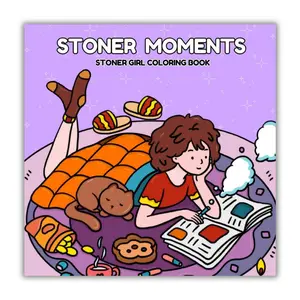 Mother Day Gift Stoner Coloring Book Mother Day Gift Stoner Coloring Book