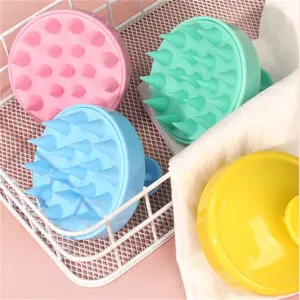 Silicone Scalp Massage Brush, 1 Count Pet Hair Removal Brush, Pet Grooming Scalp Scrubber Hair Brush for Women, Men, Kids, Pets, Body Brush