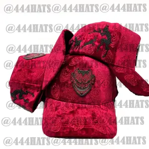 CHU CKY HATS INFIERNO ROJA ENVIO EN CAJA