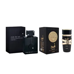 Lattafa & Armaf Perfumes | Asad + Club de Nuit Intense Bundle | EDP Spray | Men's Fragrance | 3.4 oz (Asad) | 3.6 oz (Intense)