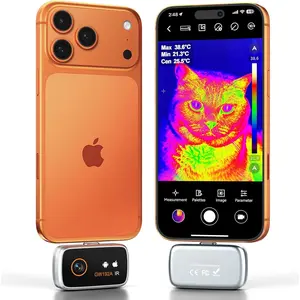 Thermal Imaging Camera for Android/ 15/16/17 iOS Series 192x192 IR Resolution- Water Leak Detection HVAC Electrical Plumbing, Automotive Repair,  Inspection, DIY-USB-C  Imager
