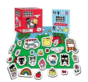 Hello Kitty and Friends Magnet Set -- Merrill Hagan - Paperback