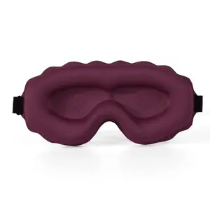 3D Advanced Sleep Mask, Ultra Soft Skin-Friendly Eye Mask, Light-Blocking Eye Mask with Lash Extension Design, Travel Nap Eye Mask