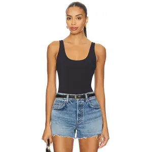 EAVES Nera Bodysuit in Black