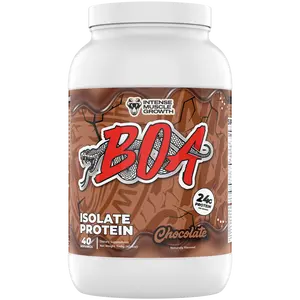 BOA Isolate Protein – Premium Whey Protein Isolate | Chocolate, Strawberry, Creamy Vanilla & Chocolate Peanut Butter | 40 Servings