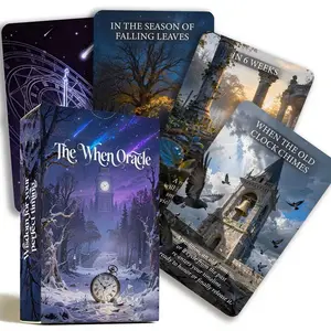 The When Oracle – 55-Card Timing Oracle Deck for Intuitive Guidance & Spiritual Insight