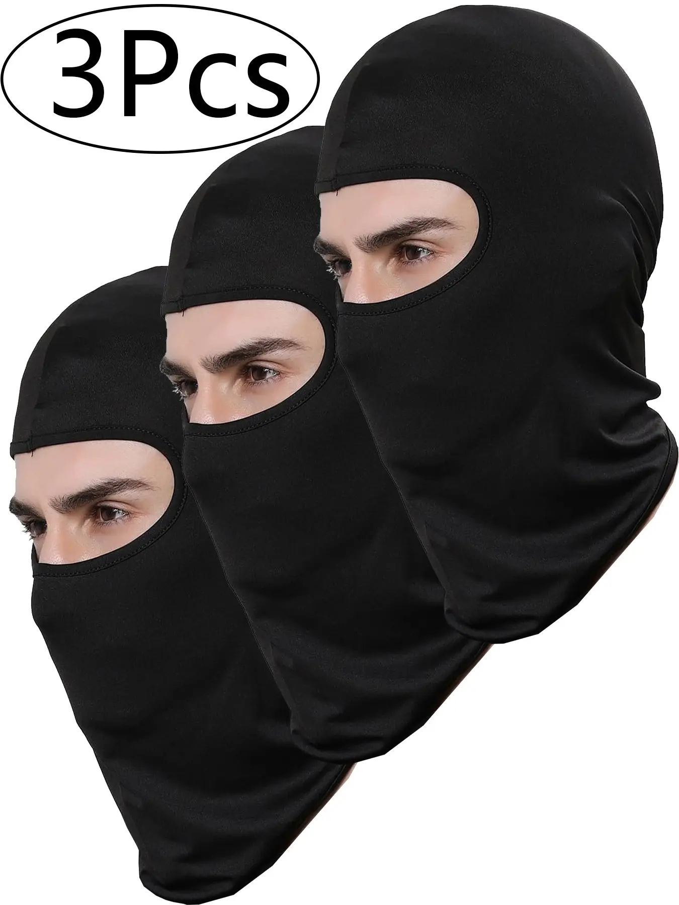 Multifunctional Balaclava Mask Headwear, High Elasticity, Tactical Windproof, Fleece-Lined, Suitable for Skiing, Cycling, Hiking, Outdoor Activities, Protective Gear
