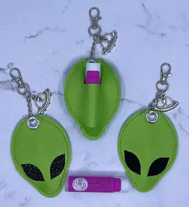 Alien Chapstick Keychain portable keychain