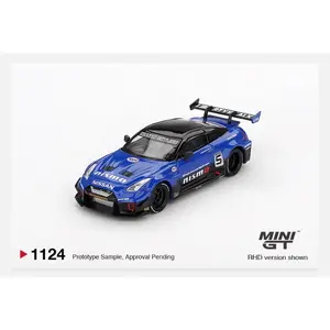 MiniGT 1:64 LB-Silhouette Works GT Nissan 35GT-RR Ver.2 – Blue #1124
