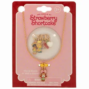 Strawberry Shortcake Charm Necklace 7 pieces
