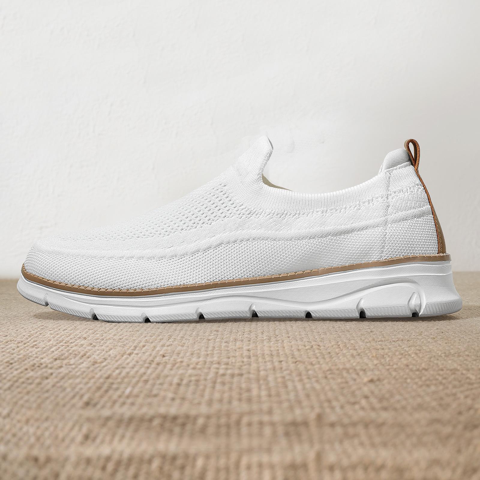 New men’s casual low top shoes fashionable driving moccasins and flat sneakers that are lightweight, breathable, and comfortable for everyday wear and running. Perfect for students and outdoor sports. Closed Trainer Boy Training Runner Athletic Footwear