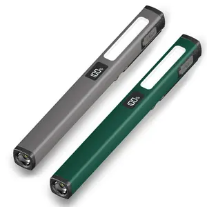 LED+SMD Handy Pen Light with Pen Clip Work Inspection Flashlight 120LM Medical Pen Pupil Lamp 400mAh for Nursing Student