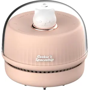 Multitasky  Kitty Desktop Vacuum - Pink