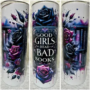 20 oz Good Girls Read Bad Books Tumbler