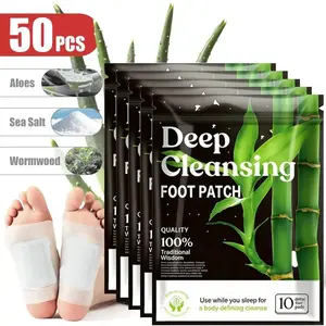 Deep Cleansing Foot Pads - 3 Packs | Stock Up & Save Big on Natural Foot Care | Tourmaline, Aloe, Sea Salt Infused Formula | Significantly Improve Sleep, Alleviate Exhaustion, Rejuvenate From Feet Up | Ideal for Whole Family Wellness | Foot Detox Patches