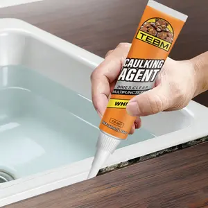 Multifunctional RV Grout Sealer, Fast-Drying Waterproof Sealant, Effective Gap Filler for Tiles Floors Walls Roofs Sinks Toilets